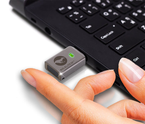 Kanguru Defender Bio-Elite30™ Fingerprint Encrypted USB Flash