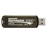 Kanguru Defender 3000™ Military Grade Encrypted USB (FIPS 140-2 Level 3)
