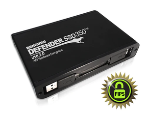 Kanguru Defender SSD 350™ Hardware Encrypted Solid State Drive (FIPS 140-2)