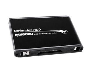 Kanguru Defender HDD™ Hardware Encrypted External Hard Drive