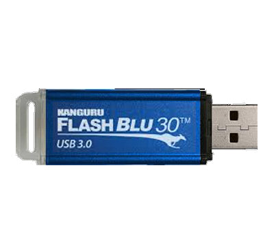 Kanguru FlashBlu30™ USB with Physical Write Protect Switch – Bellridge